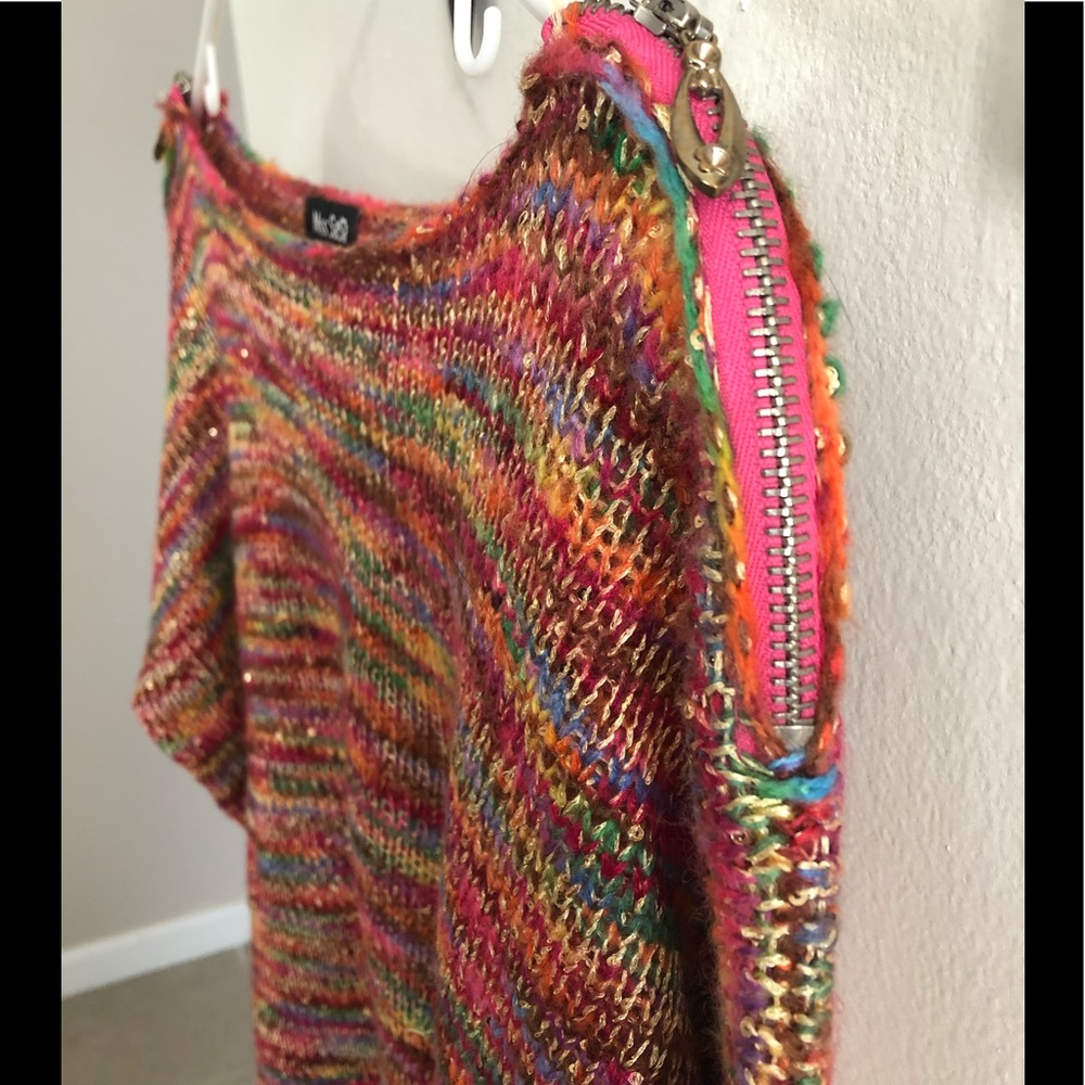 MISS SASA Scooped Neck Sweater - Picture 3 of 4